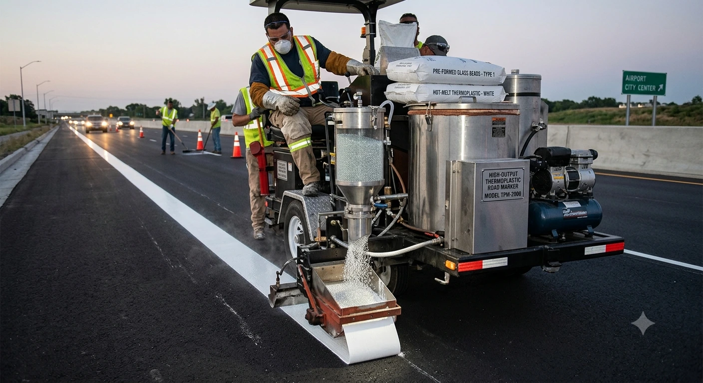 Traffic Paints and Texture Coating